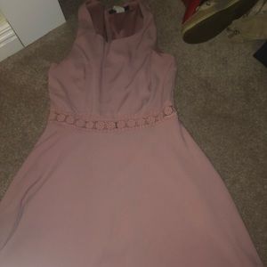 Past pink dress